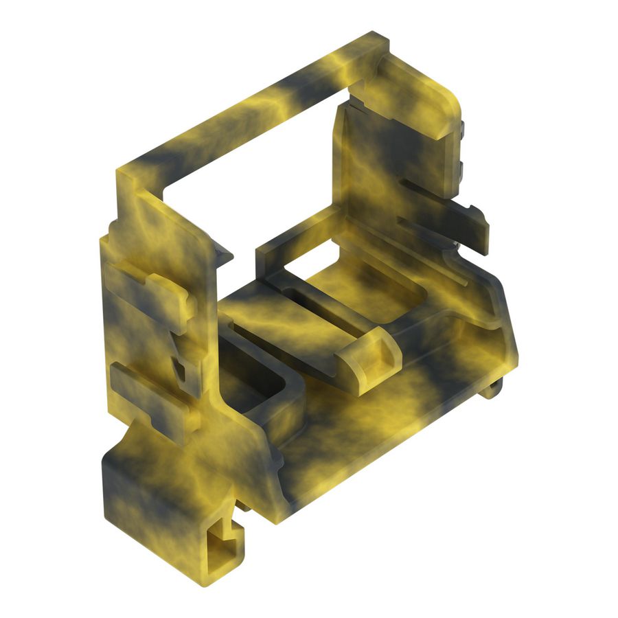 Bevestigingsadapter voor 10-draads1 - 4 mm2 donkergri VVE=10