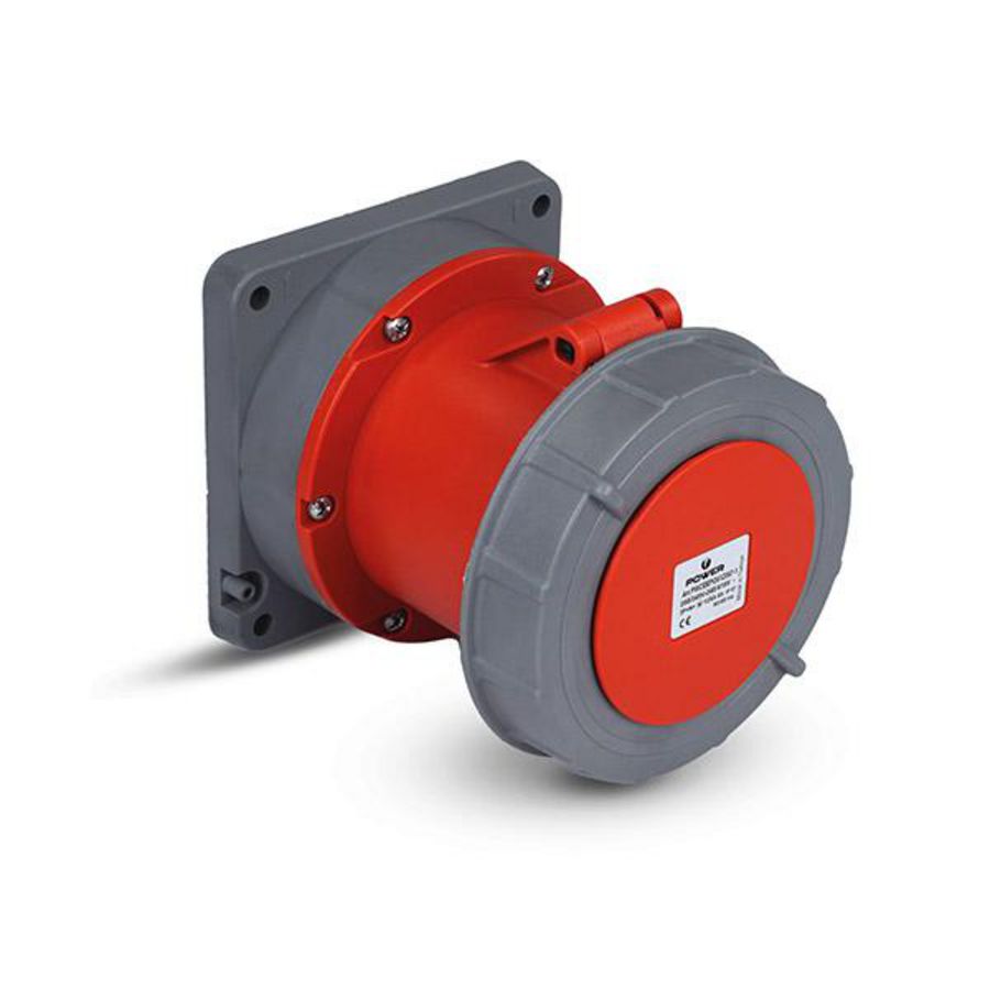 Contactdoos CEE inbouw recht 5P 125A IP67