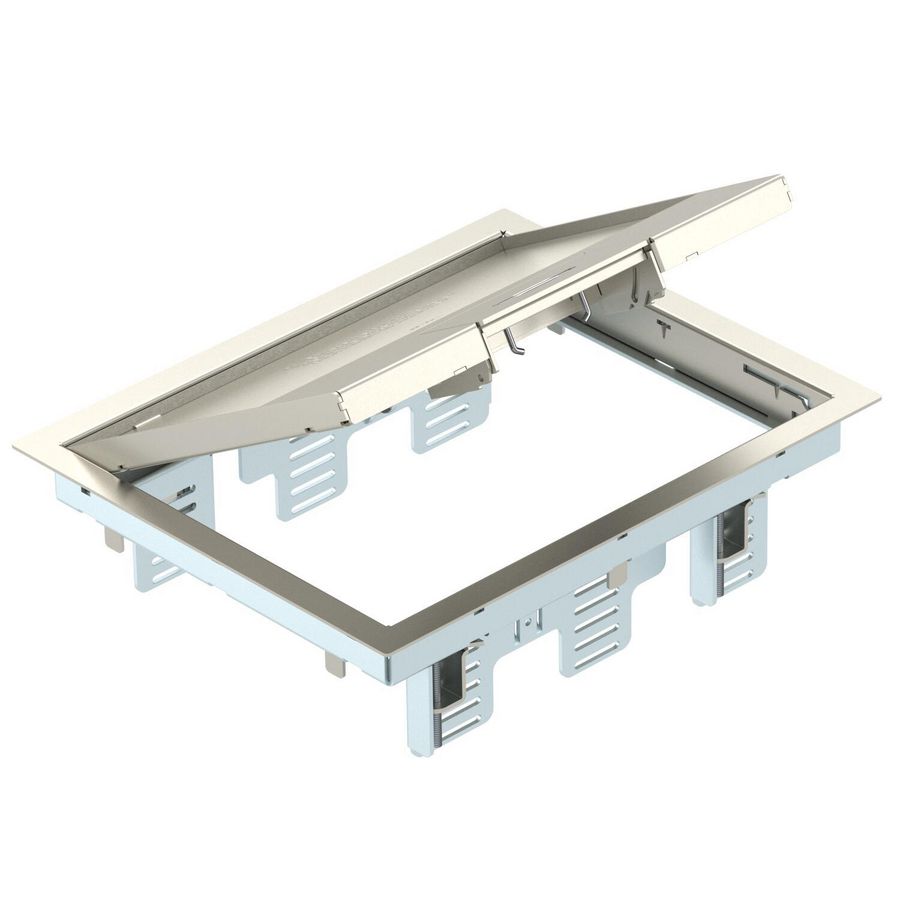 Inbouweenheid universele montage 274x221x70 rvs