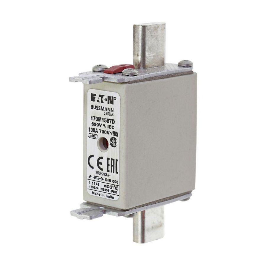 Zekering hoge snelheid 100A AC 690V 200kA 000 aR IE VVE=10
