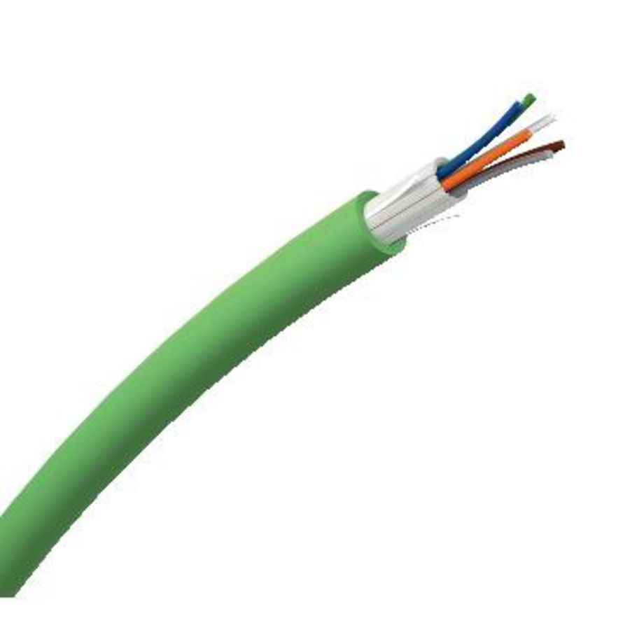Fibre Cable OM3 50/125mu.m Tight Buffer 6 fibres 2100m