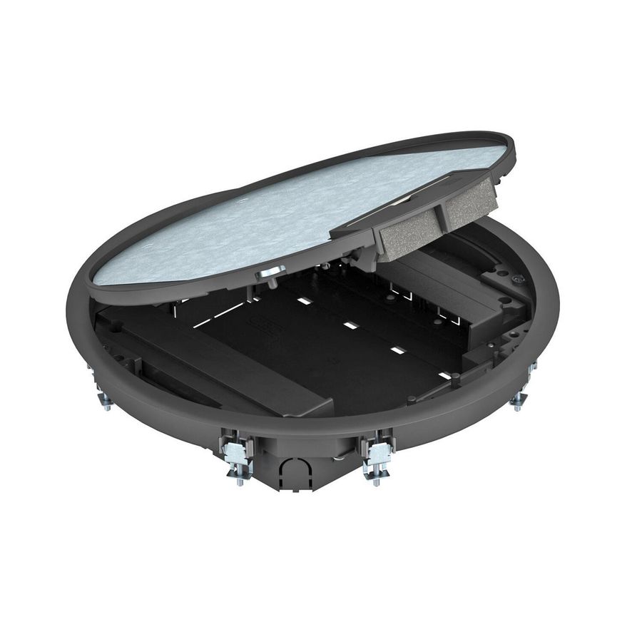 Inbouweenheid voor kanaalmontage Ø325x61 zwart