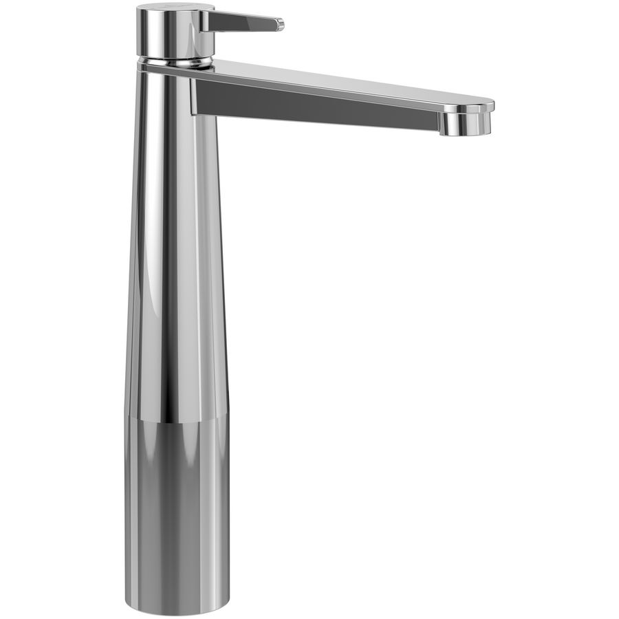 Eengreeps wastafelkraan verhoogd Conum Chrome