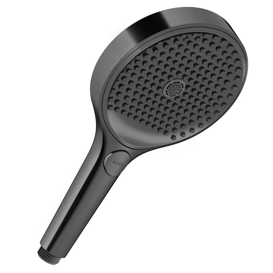 Handdouche AXOR ShowerSolutions 130 3 straalsoorten EcoSmart Brushed Black Chrome