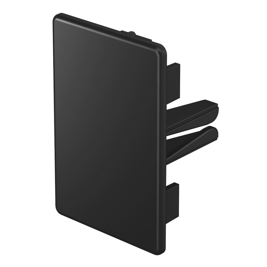 Eindschot leidingkanaal 40x60 polyvinyl. RAL9005 VVE=10