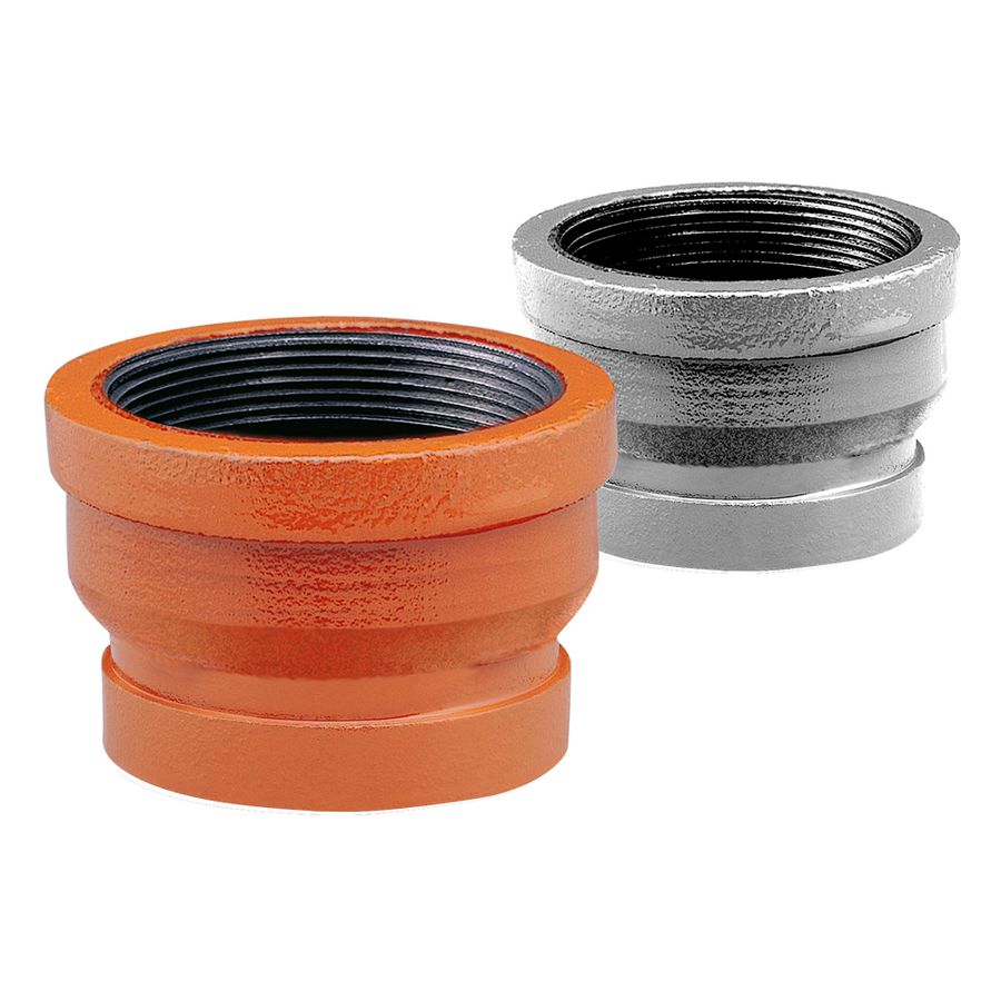 Shurjoint groef adapter MF 76,1xRp2.1/2 verzinkt
