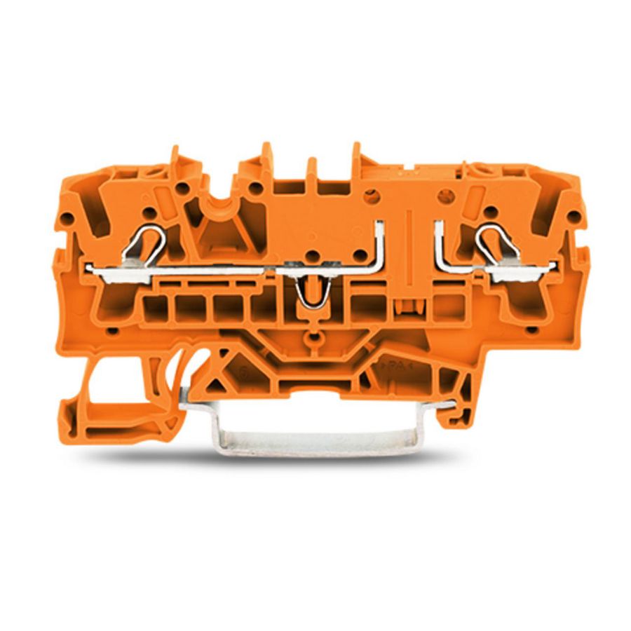 2-draads rijg 2,5mm² test oranje 2002-1602 VVE=50