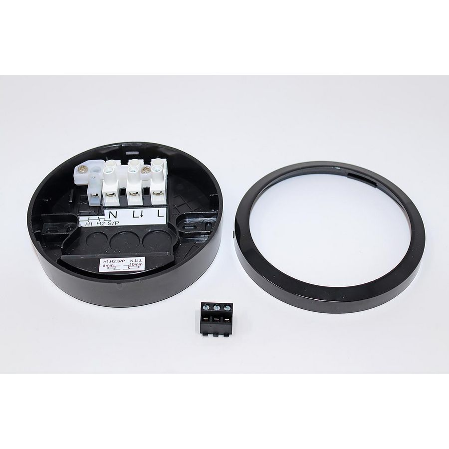 Opbouwraam aanwezigheidsmelder LUXA 103 AP zwart