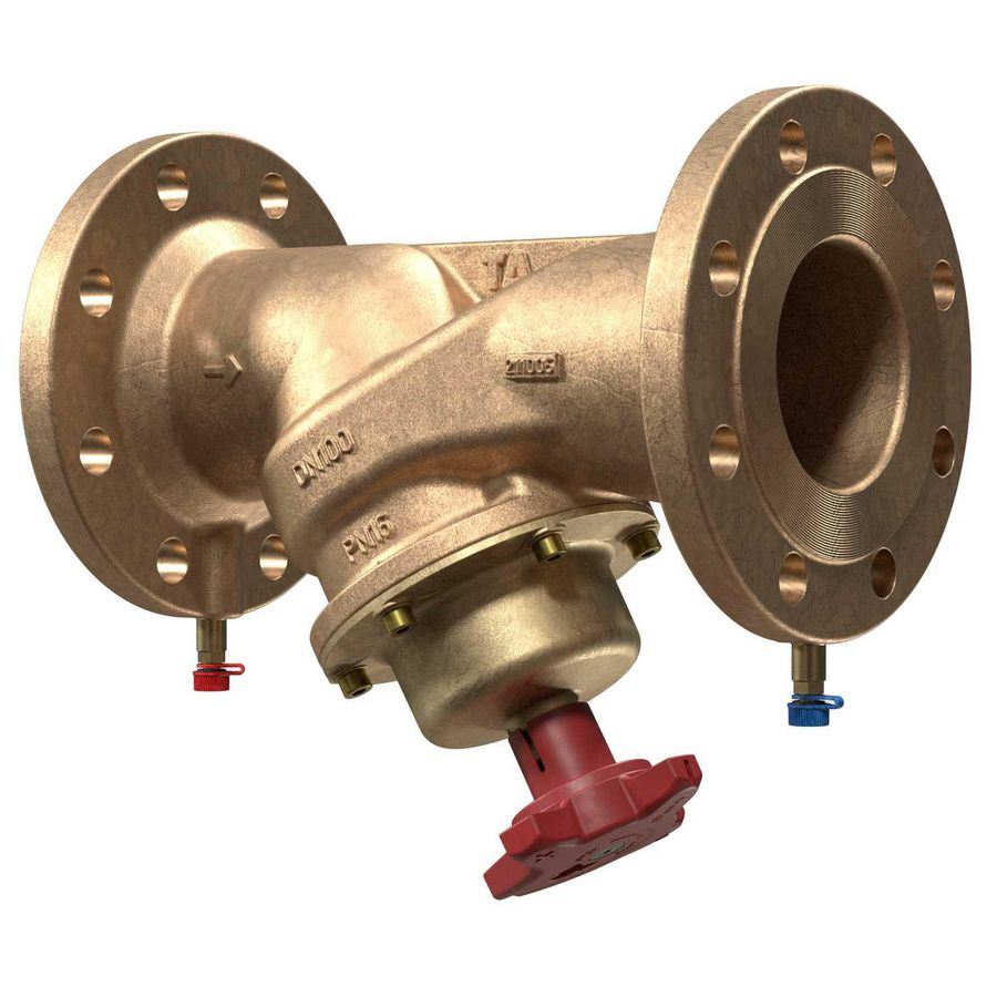 Inregelafsluiter STAF R DN150 PN16 brons
