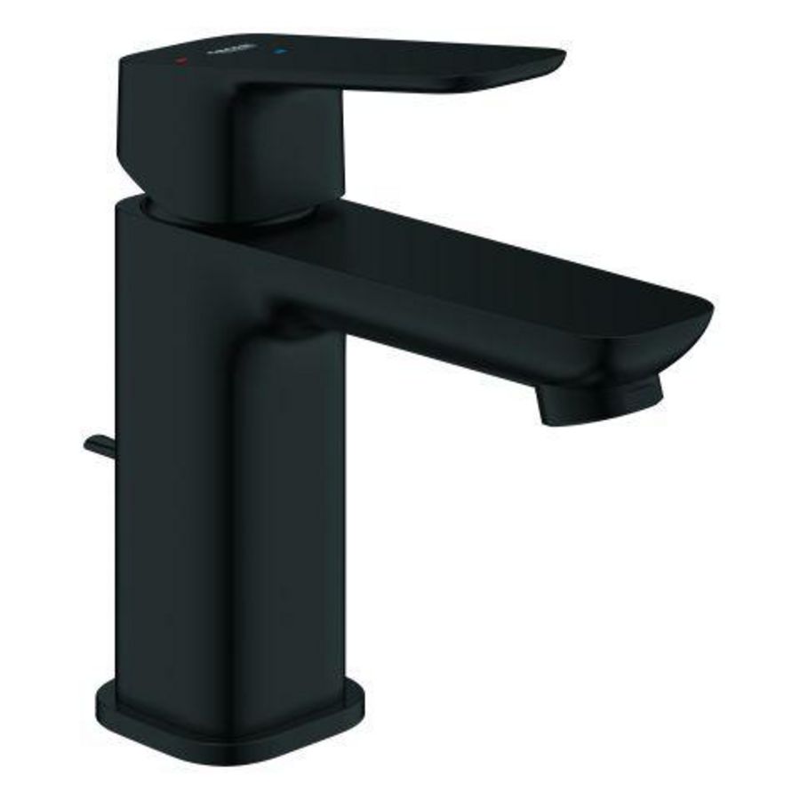 Wastafelmengkraan Es M/Waste, Matte Black Cubeo (Prof) 1017302430