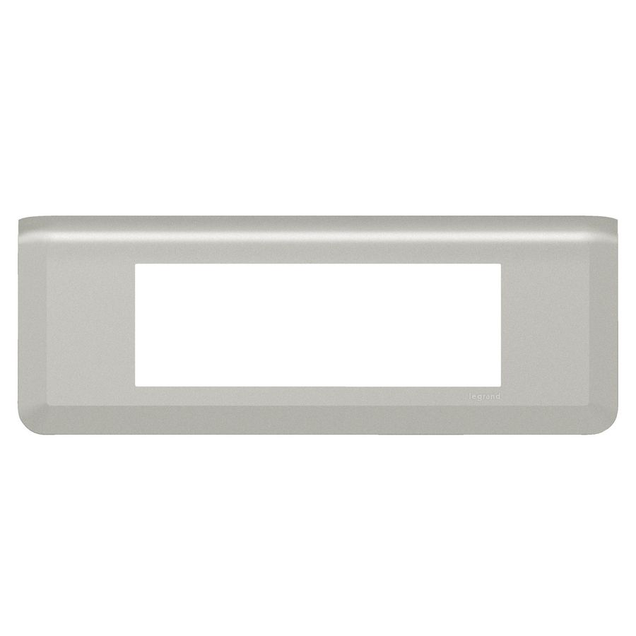 Afdekraam 6 module Aluminiumhorizontaal Mosaic