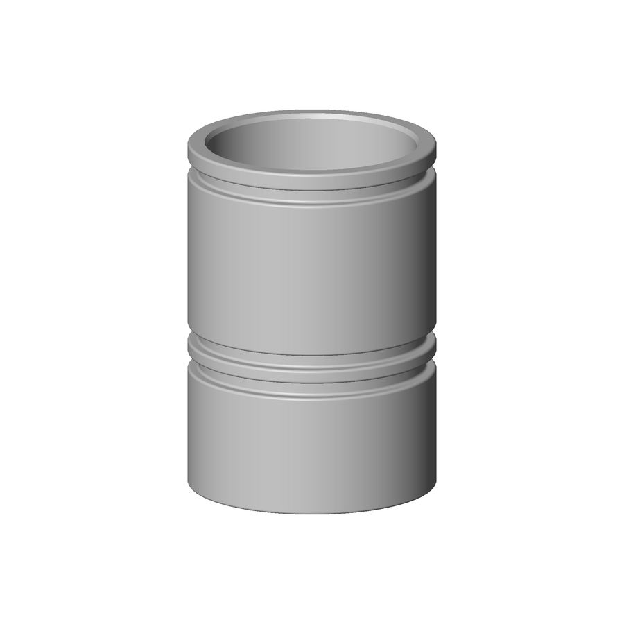 Opname lotiondispenser Inbouw 27x38mm Dark Platinum geb