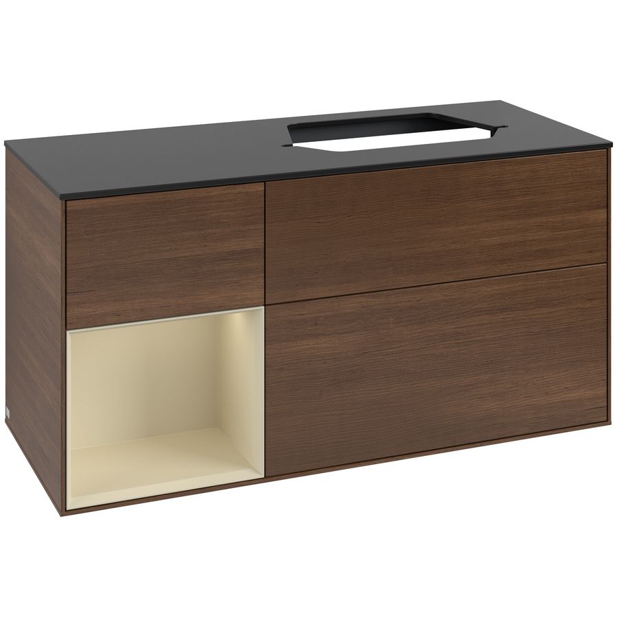 Wastafelonderkast Finion 1200x603x501mm W.Veneer F392HJGN