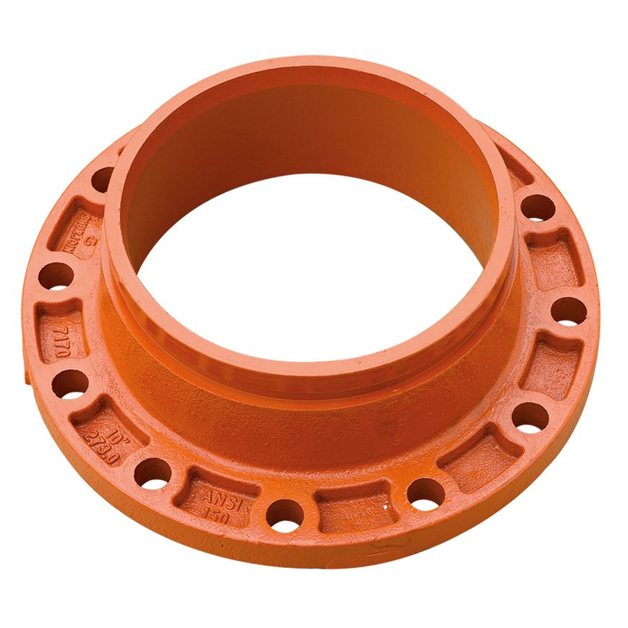 Flensovergang Shurjoint 7170 PN10 M-FL 323,9mm oranje