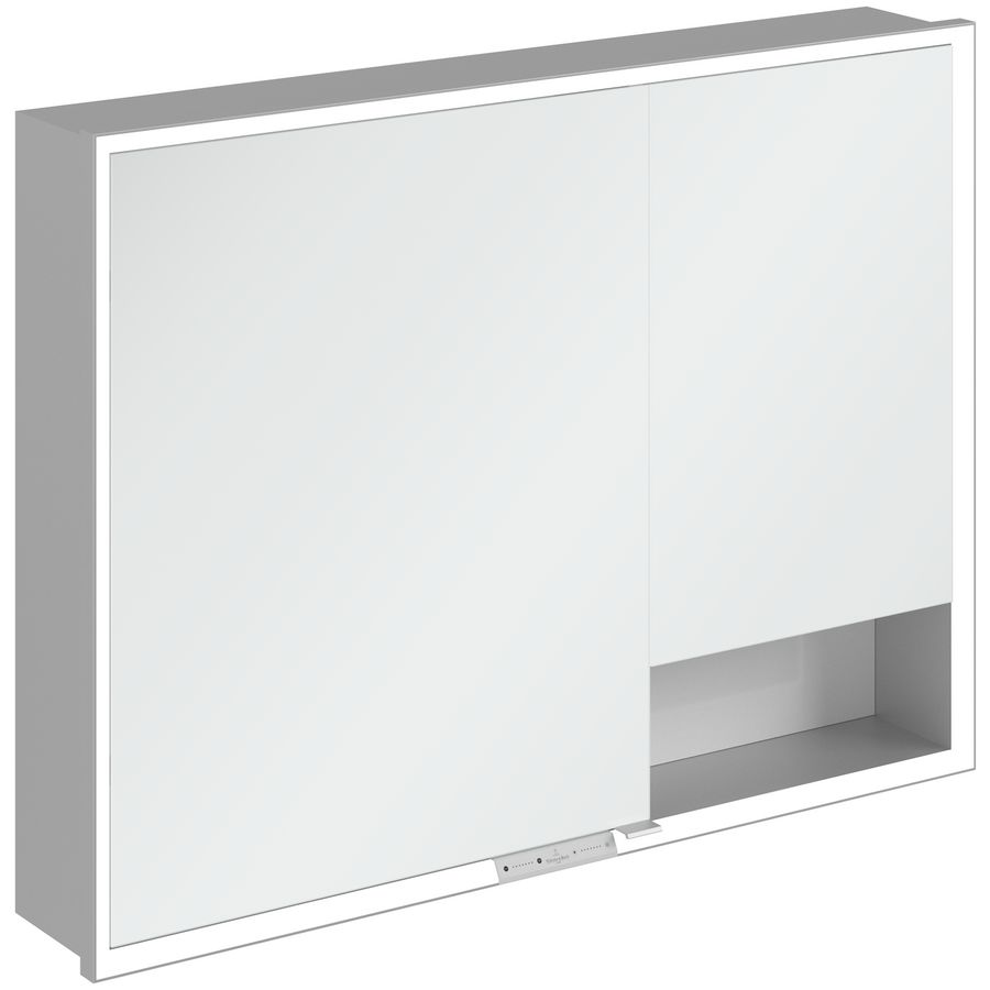 Inbouw-spiegelkast My View+ 1000x750x168mm Brilliant White