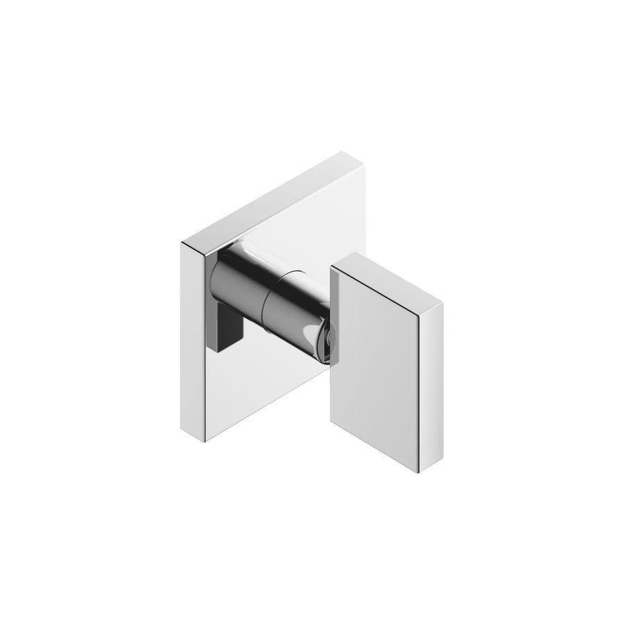 Greep 60x60x55mm Messing gebors. (23kt Goud)