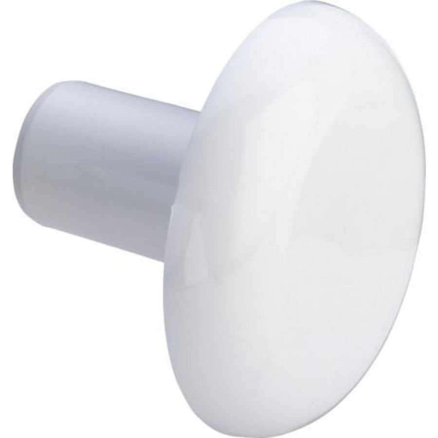 Afsluitrozet 32 kunststof/verchroomd