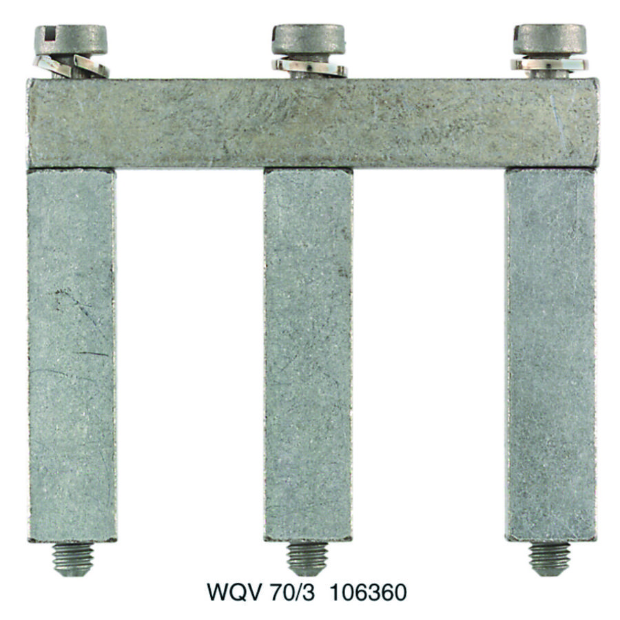 Dwarsverbinder zilver grijs 232 A 1063600000 VVE=5