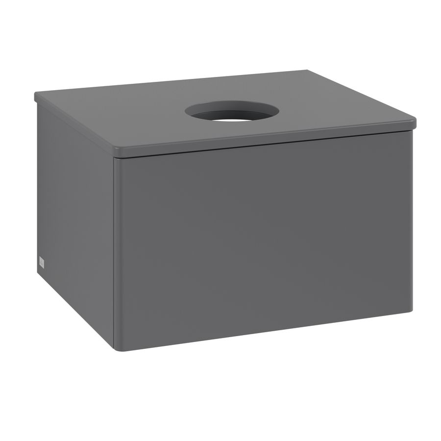 Wastafelonderkast Antao 600x360x500mm Antr. Matt Lacquer K29010GK