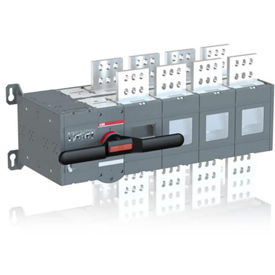 Gemotoriseerde omschakelaar 2000A 4P 110 VAC/DC motor