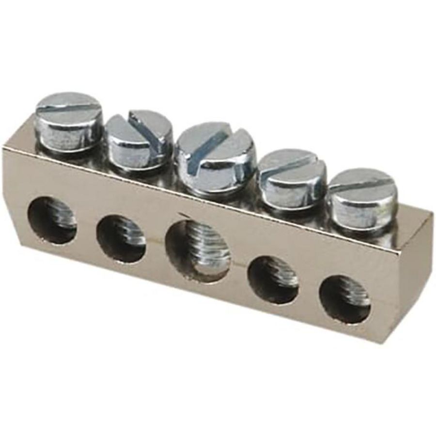 Aansluitblok 4x10mm² en 1x16mm²