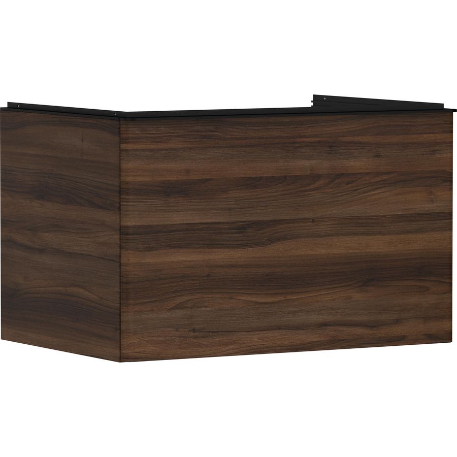 Onderkast Dark Walnut 780x550mm 1x la voor consoles greepkleur mat zwart Xelu Q 54057670