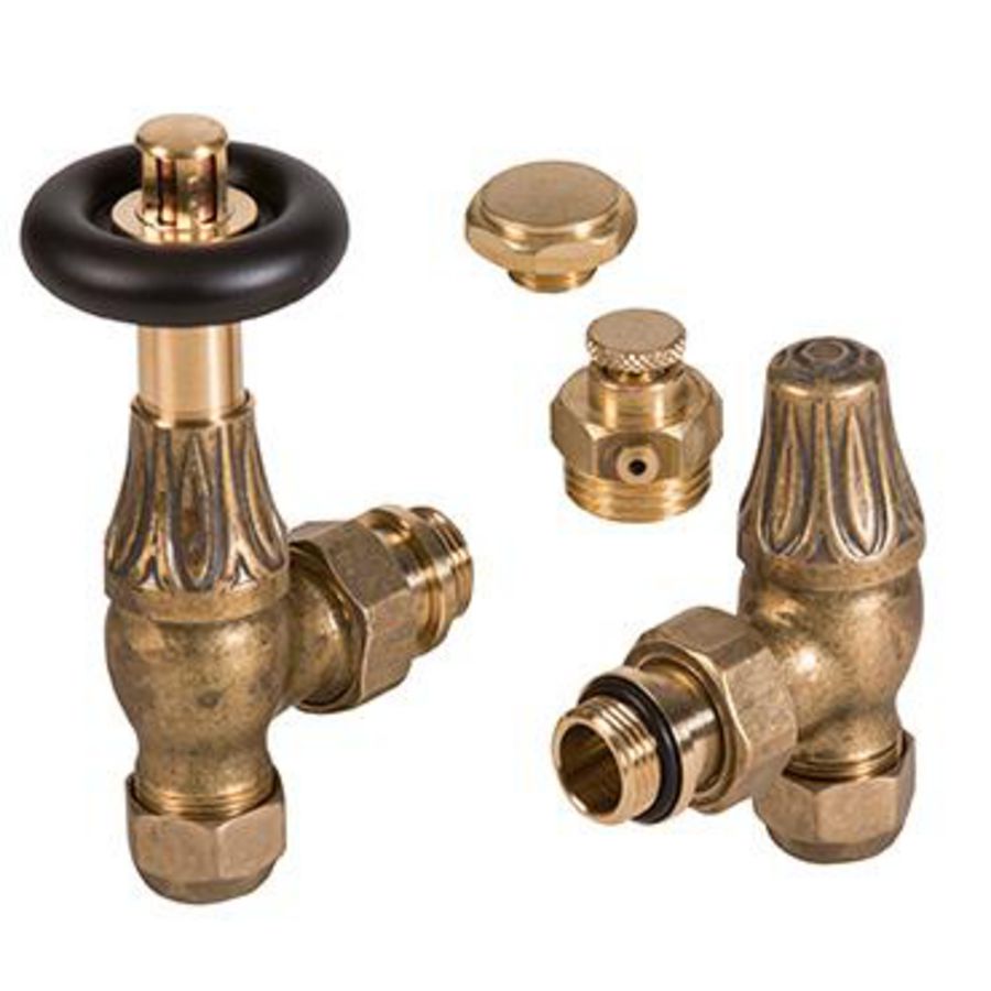 Classico antiek decor kranenset haaks 15mm knel