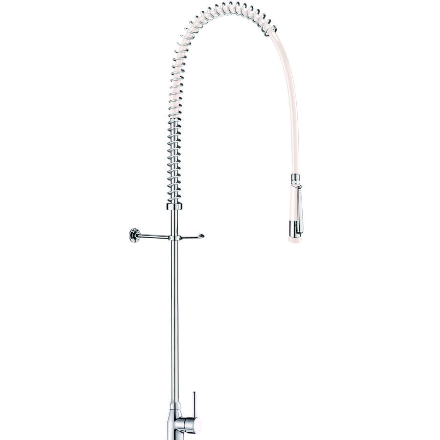 Voorspoelkolom wit, mengkrn +sproeier 433000 z. tapkrn