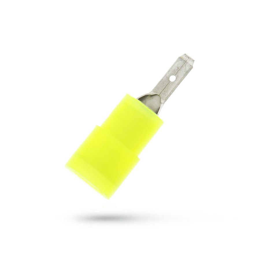 Kist a 100st. geisoleerde vlaksteker 2,8x0,5mm 4,0-6,0mm² Nylon