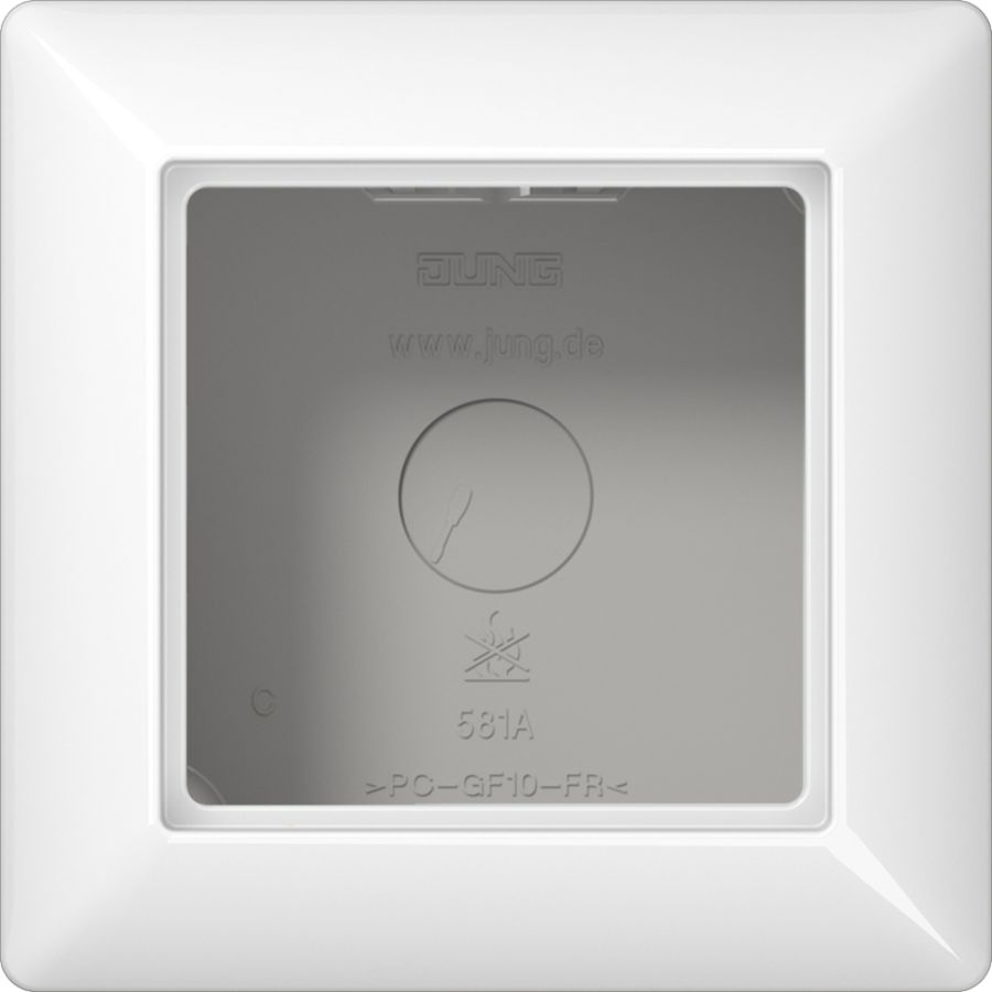 Opbouwkap A(S)500 alpin wit 1-voudig