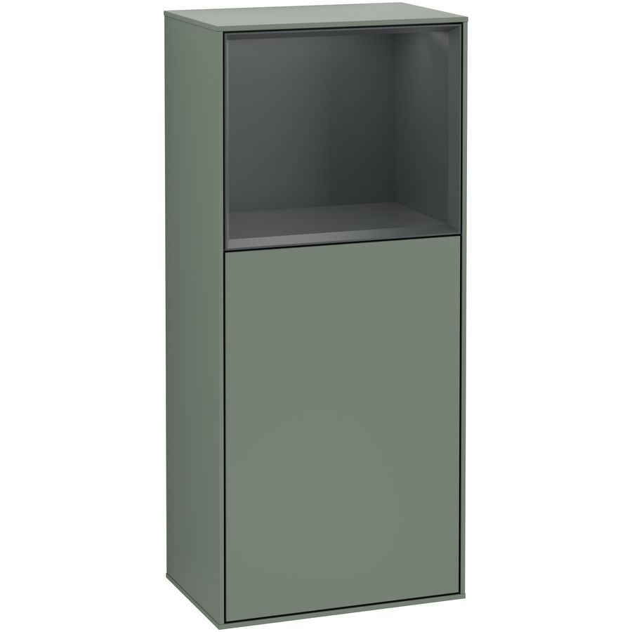 Zijkast Finion 418x936x270mm Olive Matt Lacquer F500HGGM