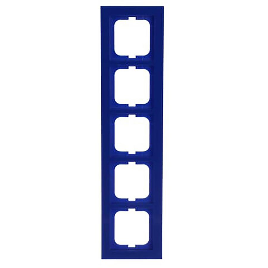 Afdekraam 5v ax-blauw (1725-288)