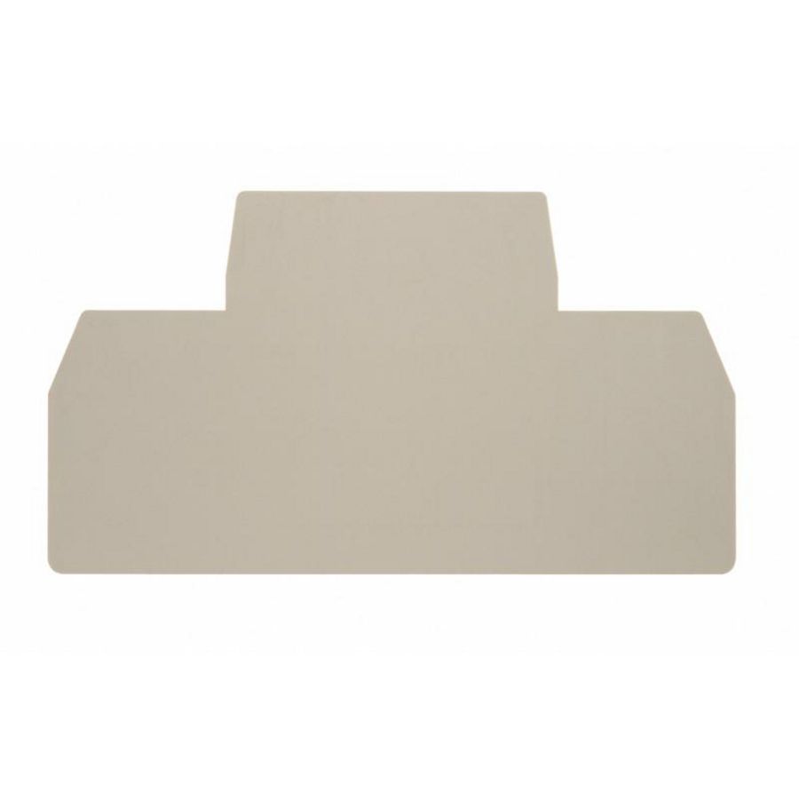 Afsluit- eindplaat (terminal) h:75mm b:2mm V- VVE=20