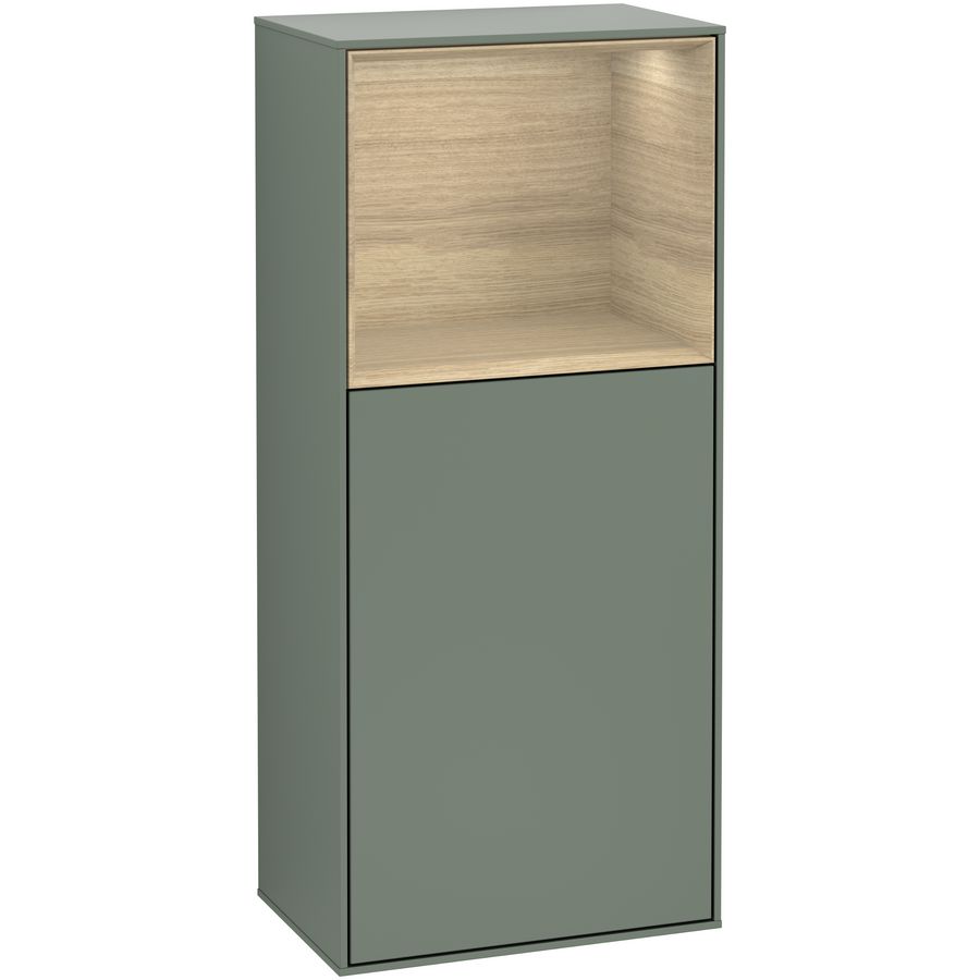 Zijkast Finion 418x936x270mm Olive Matt Lacquer F500PCGM