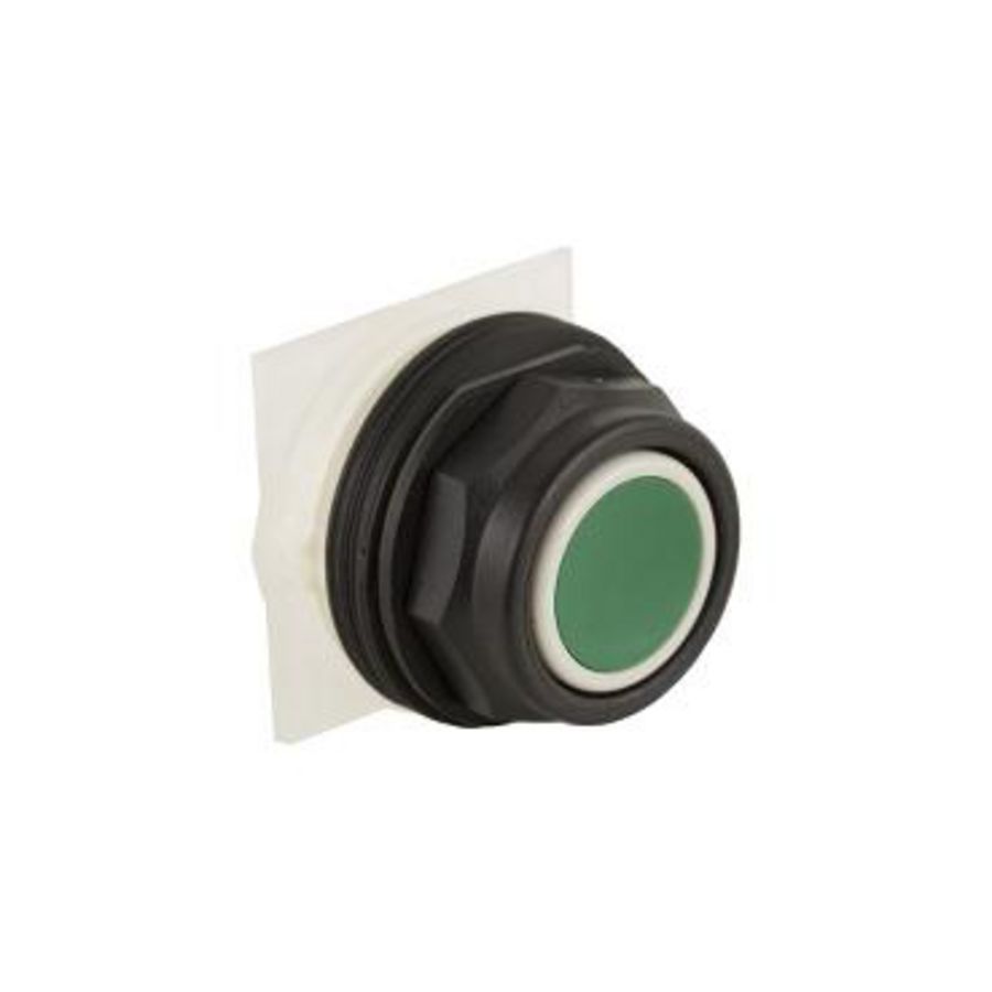 Drukknop bediening Ø30mm Groen Harmony 9001S