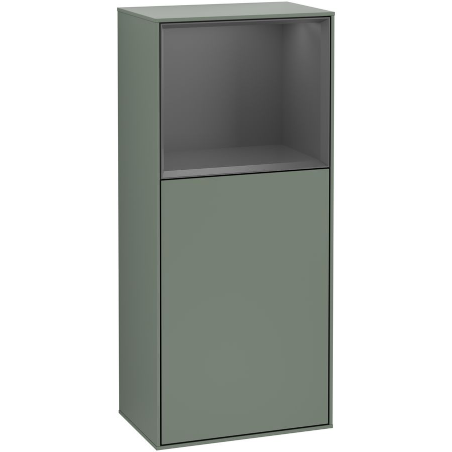 Zijkast Finion 418x936x270mm Olive Matt Lacquer F510GKGM