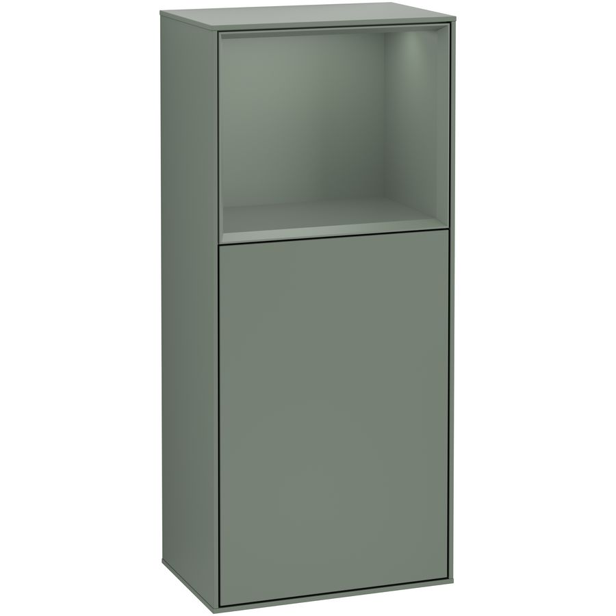 Zijkast Finion 418x936x270mm Olive Matt Lacquer F510GMGM