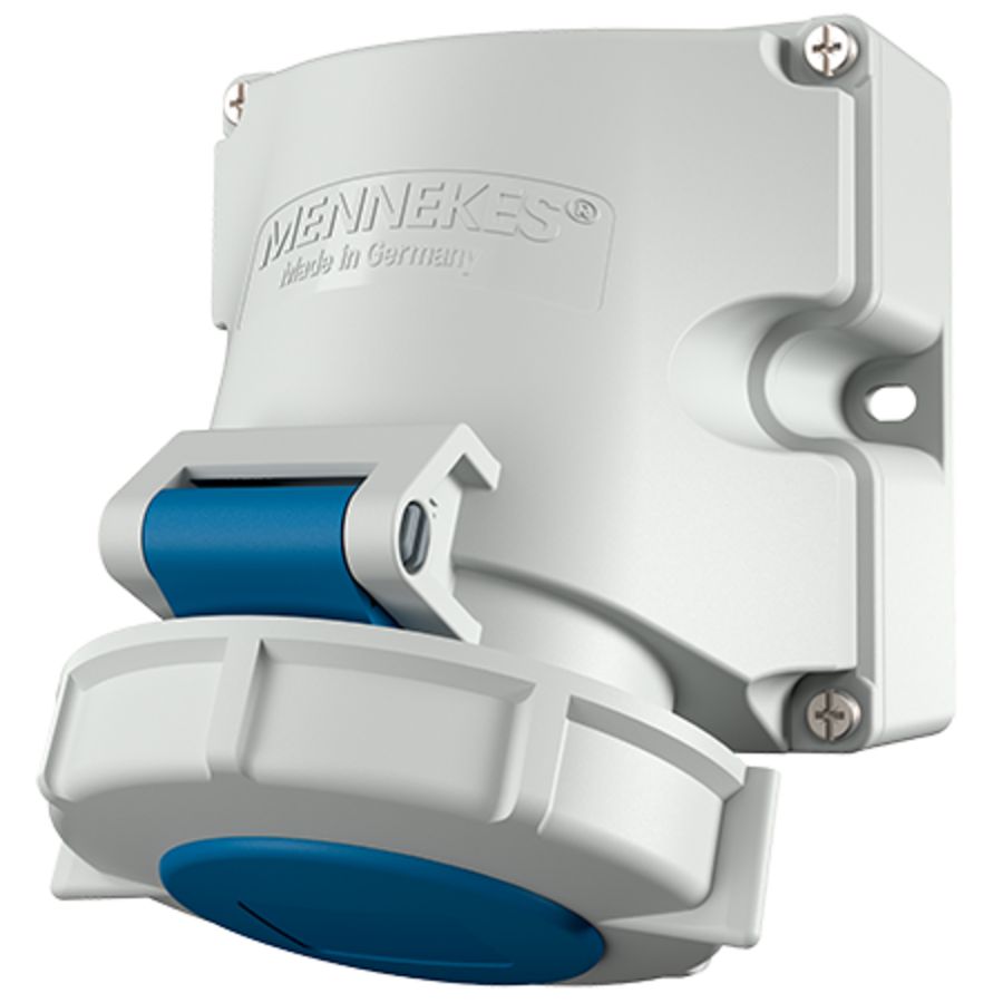 Wandcontactdoos 16A 3-polig  6H 230V IP67 TwinCONTACT