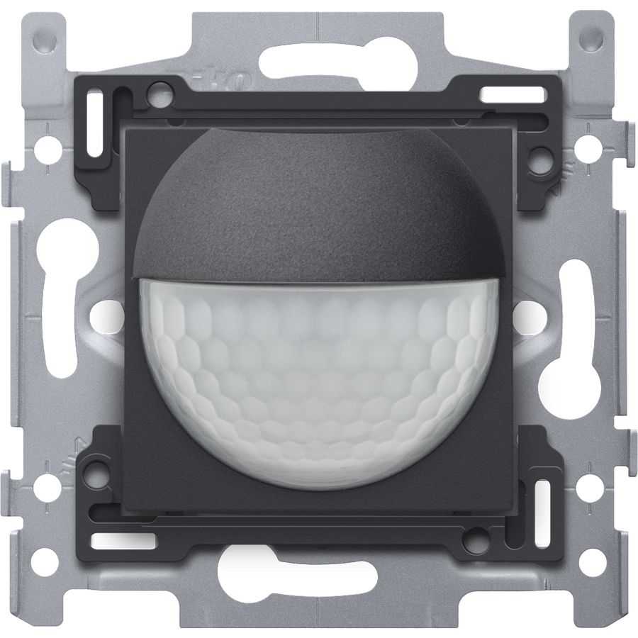 Bewegingsmelder 230V 8m 180gr. wanddetector inb.doos anthrac