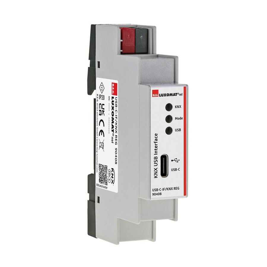 Module voor DIN-rail DIN-rail montage grijs IP20 KNX