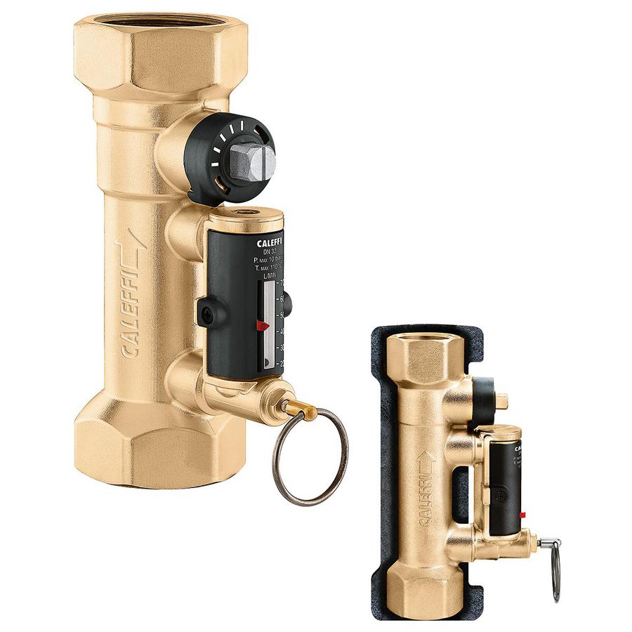 Strangregelventiel met debietmeter 1" 10-40l/min.