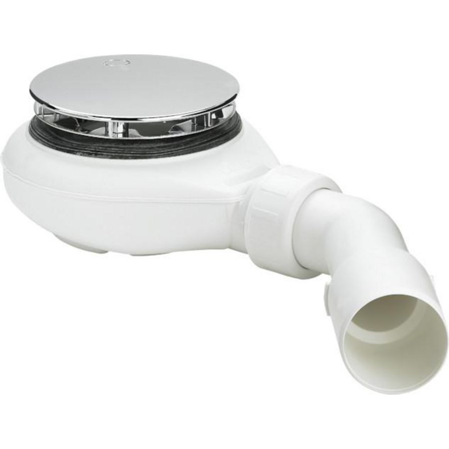 Douchebaksifon ondiep Tempoplex compl v. 90mm gat