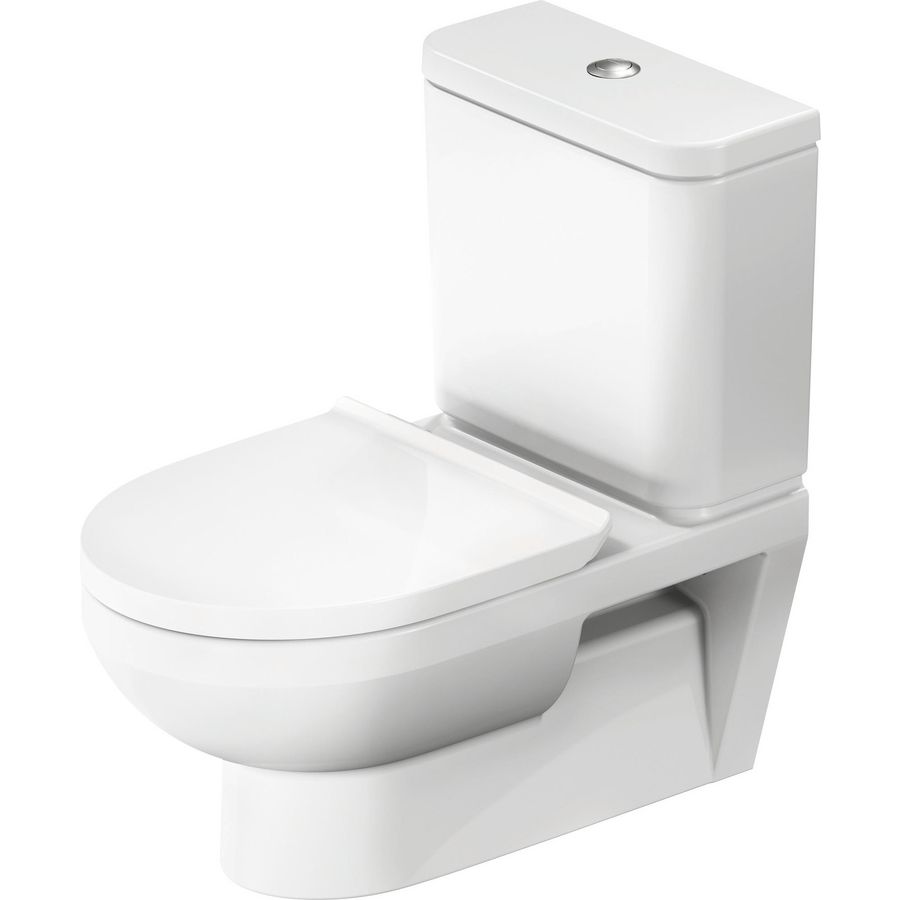 DURAVIT NO.1 #251209 duoblok wandhangend 650mm wit diepspoel rimless (excl. zitting / reservoir)