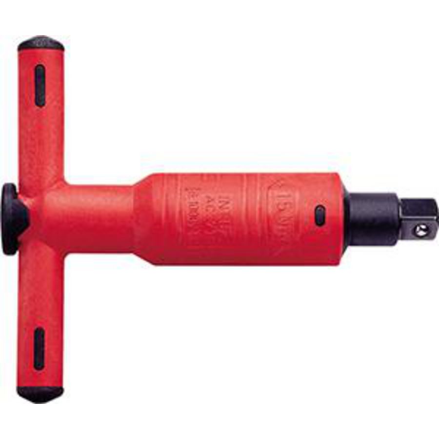 T-sleutel met draaimomentbegrenzer 1/2" 12Nm VDE 1000V