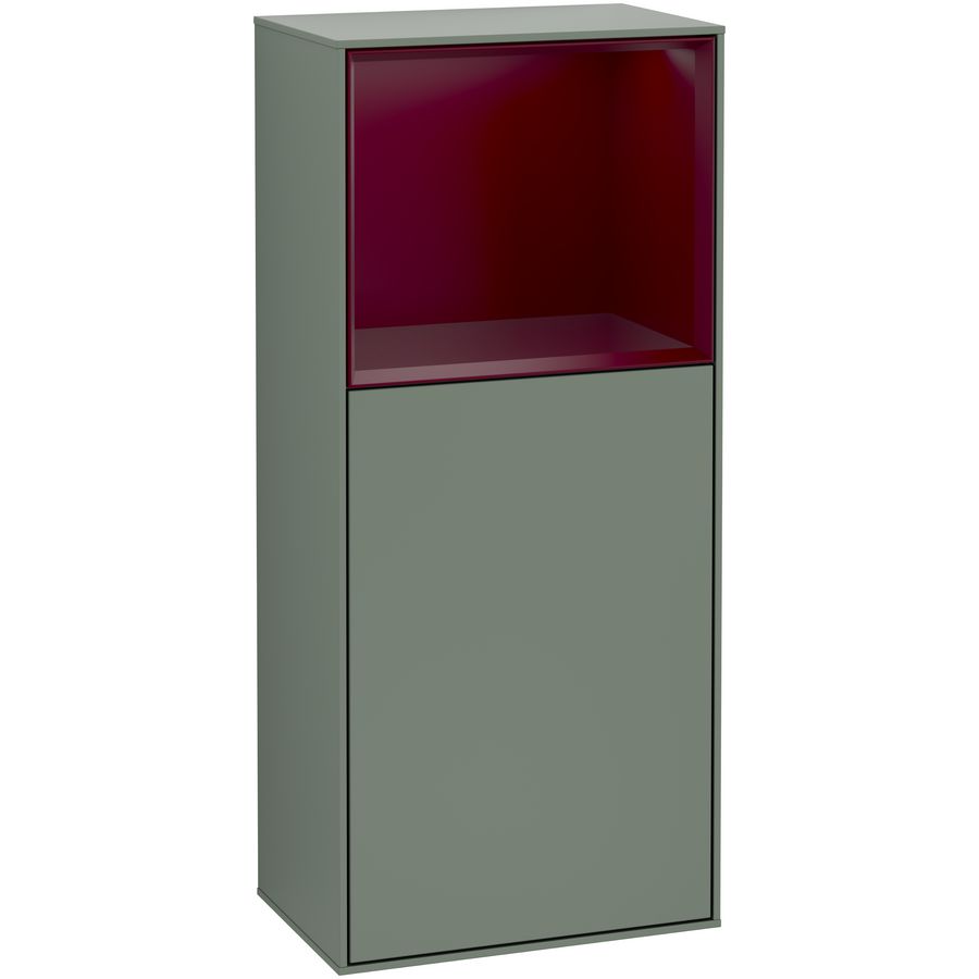 Zijkast Finion 418x936x270mm Olive Matt Lacquer F510HBGM
