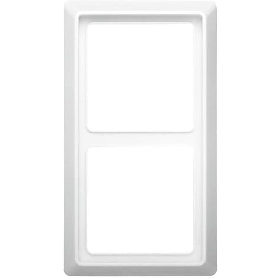 Afdekraam 2-voudig IP44 A-w alpin wit