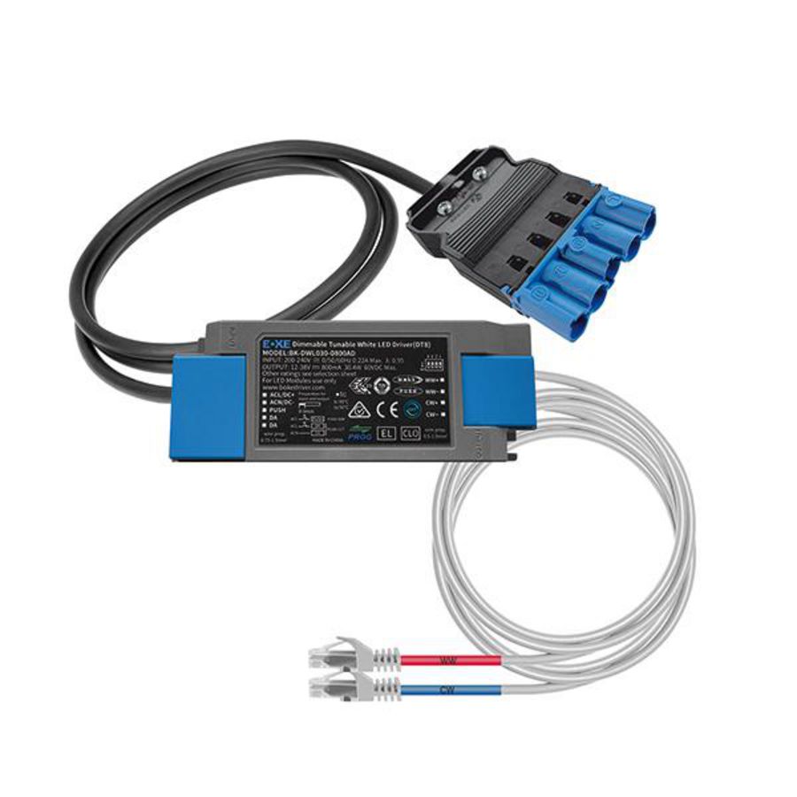 Regelapparaat DRIVERSET TW 32W 700mA RJ45 WIELAND GST DALI-2