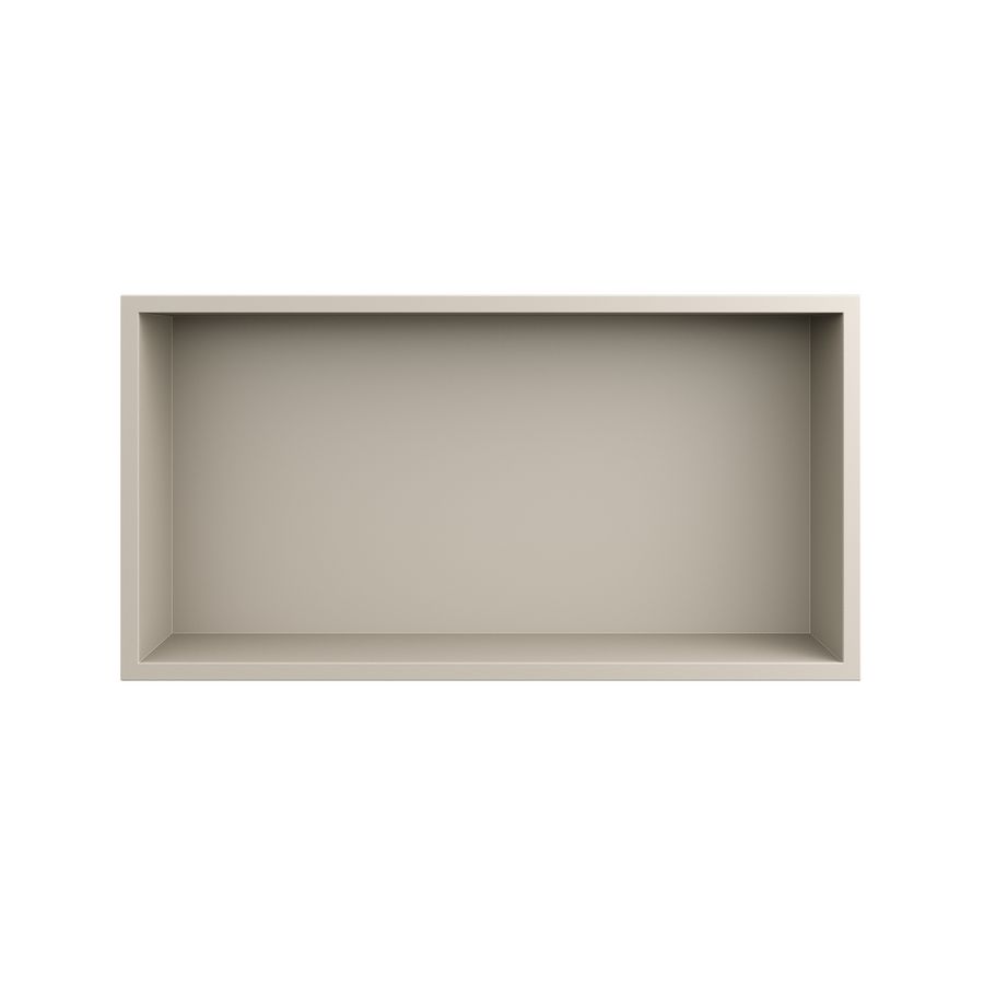 Inbouwnis Basic BOX 600x300x70mm flens kleur matt sand beige