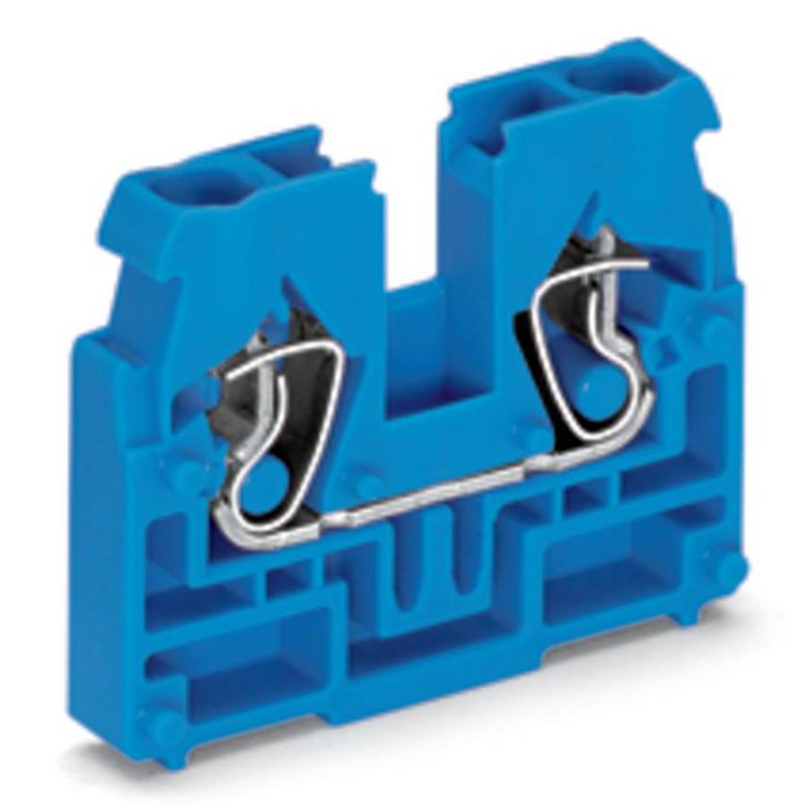 2-draads klem z. drukknop geschikt Ex i-toepassingen VVE=100