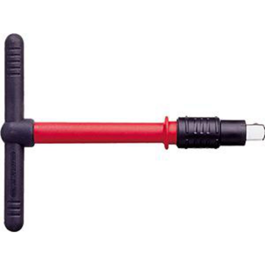T-greep 1/2" geisoleerd VDE 1000V